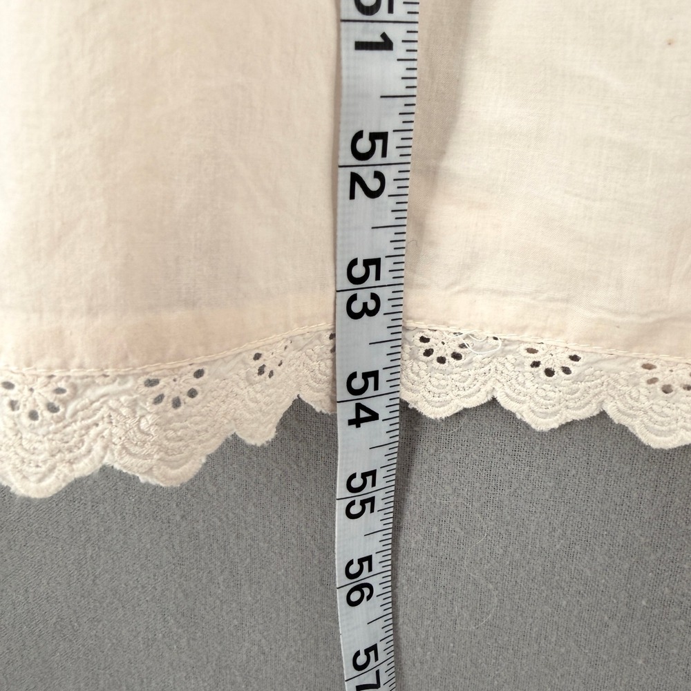 CHRISTY DAWN The Yolanda Organic Cotton Embroidered Maxi Dress Womens XL Cream - Picture 14 of 16